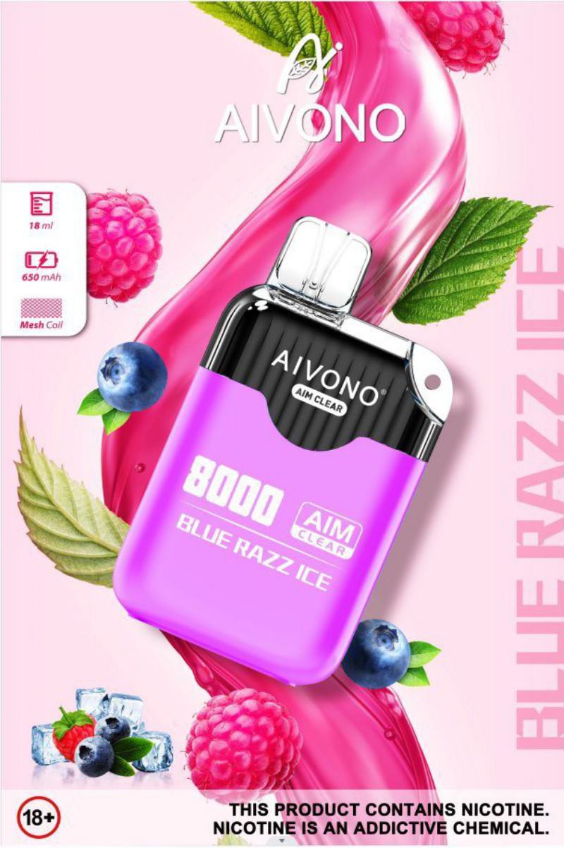 Disposable Vape AIVONO Aim Clear 8000 Puffs