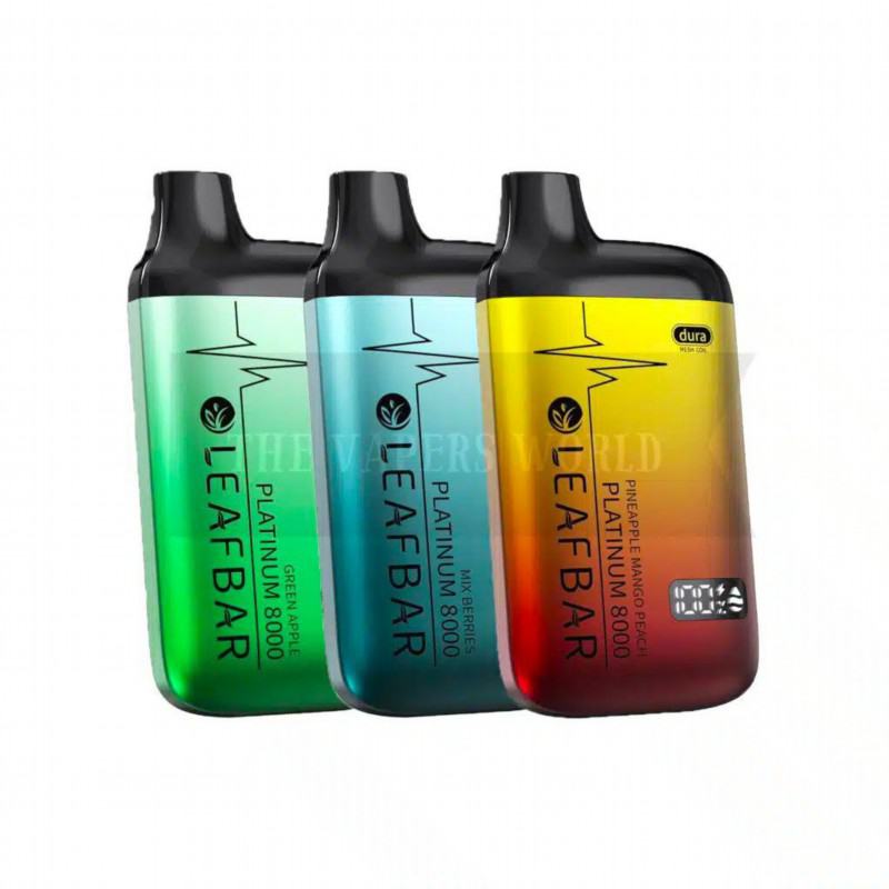 Disposable Vape Bang Leaf Platinum 8000