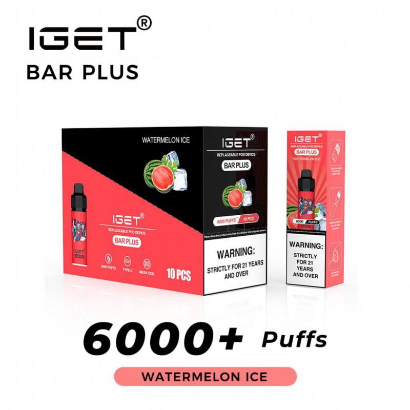 Puff Iget Plus 6000 Puffs Electronic Cigarette