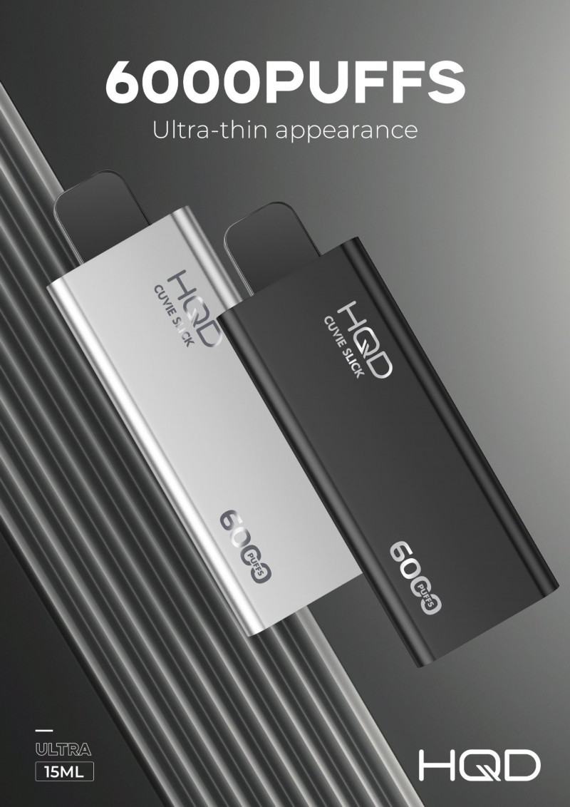 Hqd Disposable Vape Cuvie Slick 6000 Puffs