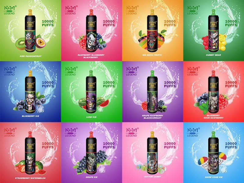 Disposable R & M Original R&m Legend  Disposable Po 10000 Puffs Vape