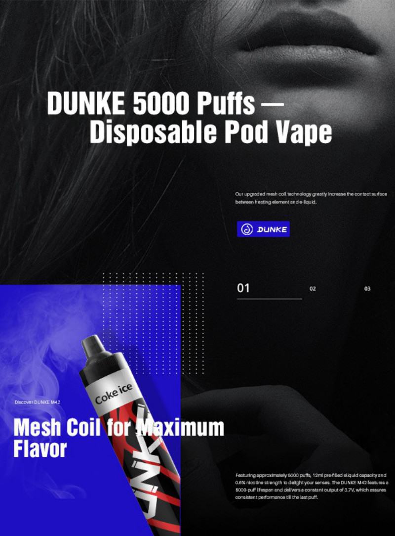 Disposable DUNKE M42 Vape Pen
