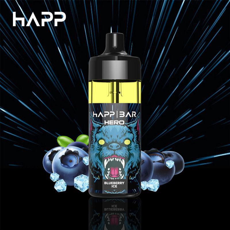 Ocitytimes/Custom your own brand Pen Happ Hero 8000 Puffs