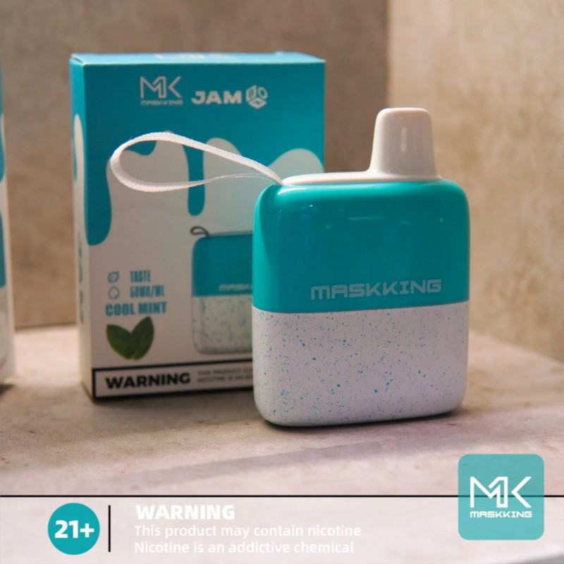 Smooth Hit Disposable Vape Maskking Jam Box 5000 Puffs