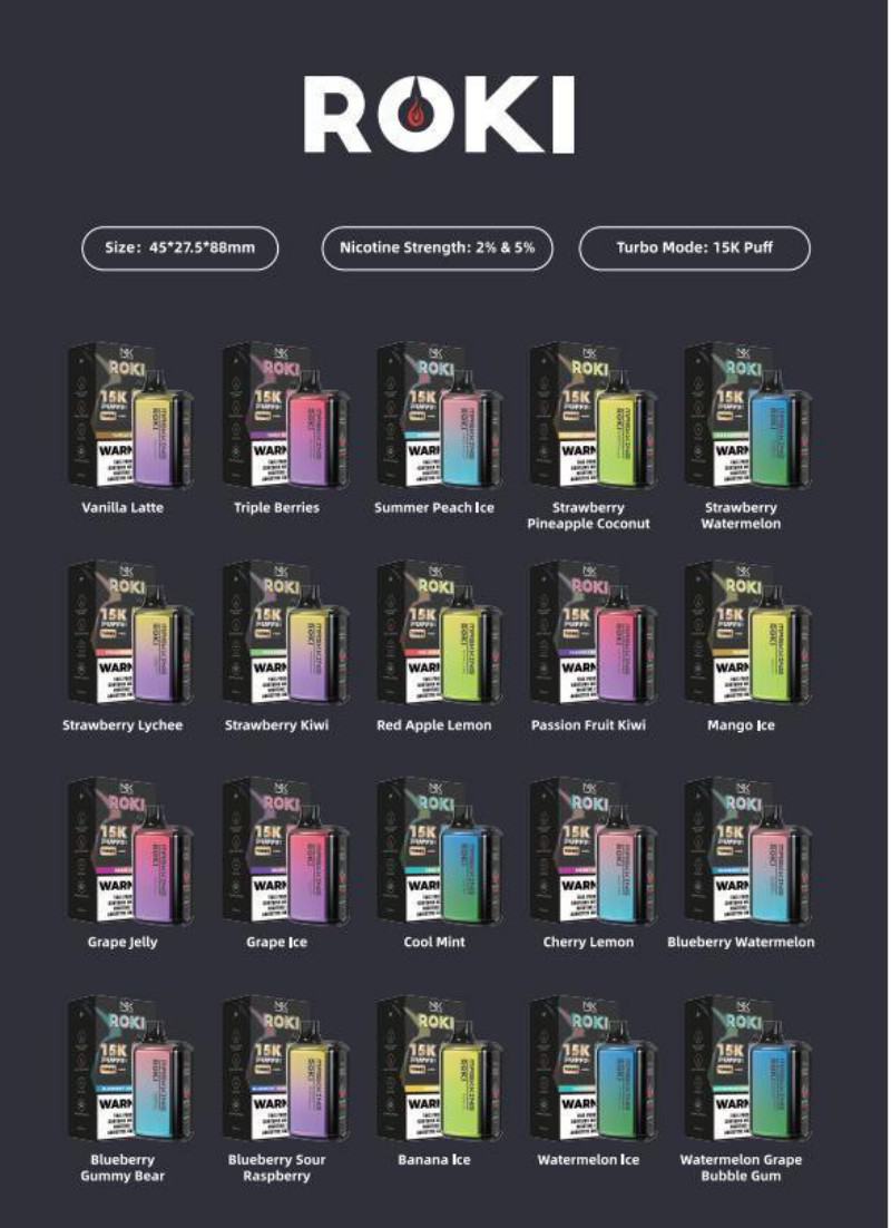 Maskking Vape Roki 15000 Puffs Nederland