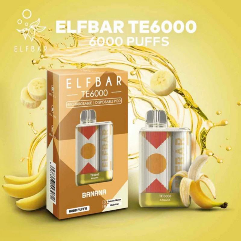 Elf te 6000 puffs disposable vape pod