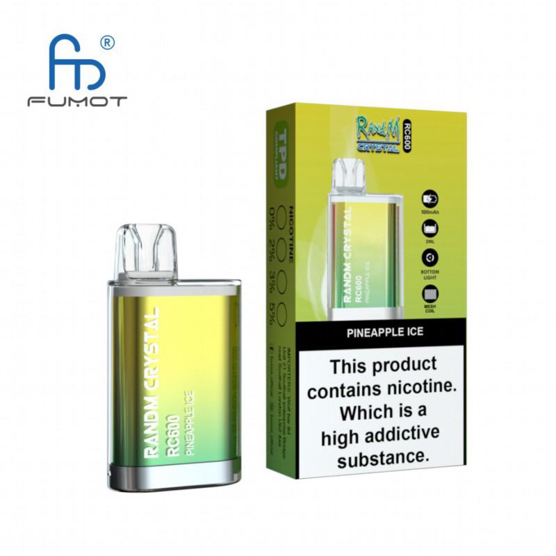 Randm crystal rc 600 puffs nicotine