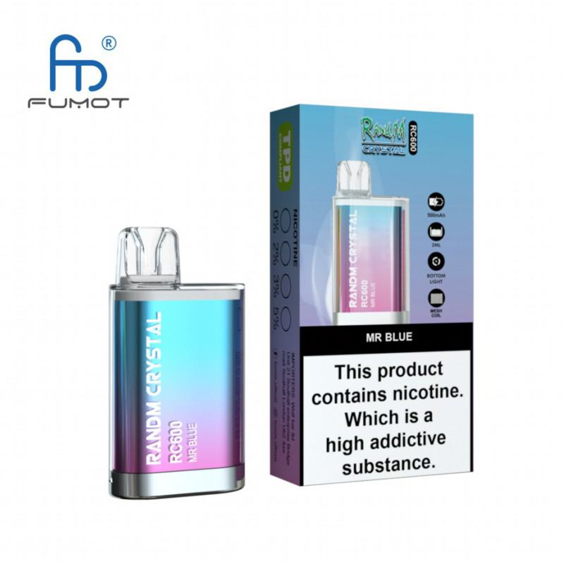 Randm crystal rc 600 puffs nicotine