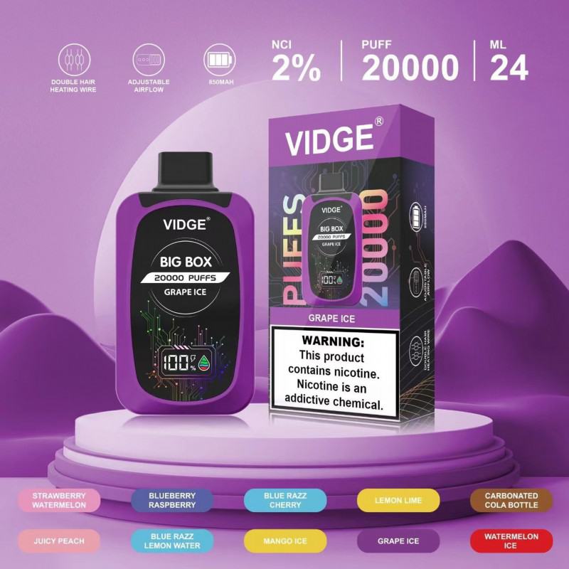 vidge Vidge 20000 Puffs Disposable Vapes