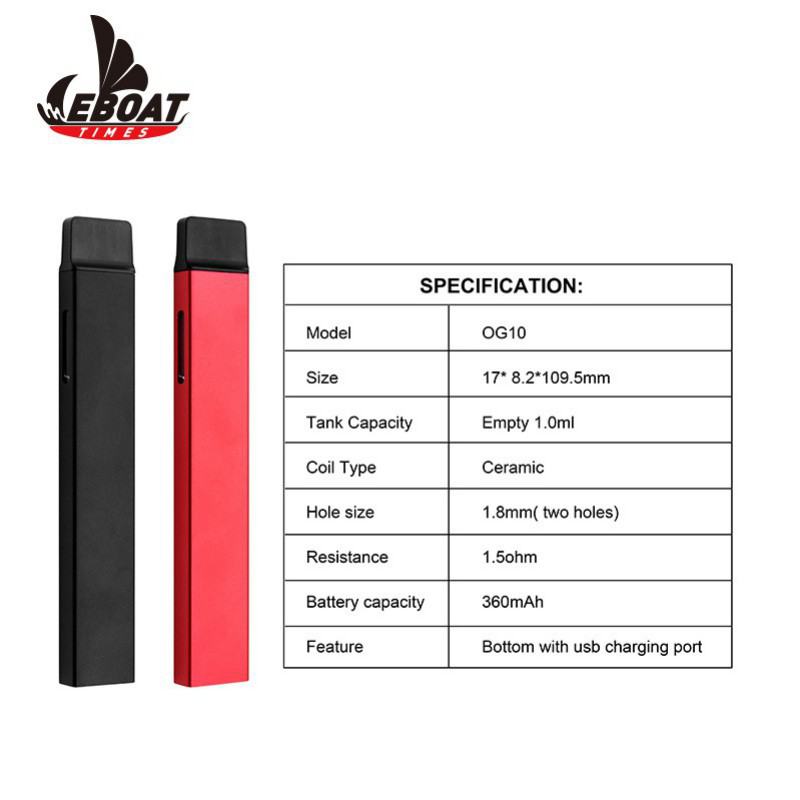 Eboat Times Og10 Disposable E-cigarette