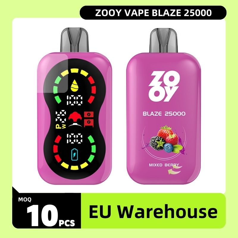 Zooy Bar Vape Pro 25000 Puffs Nederland BLAZE