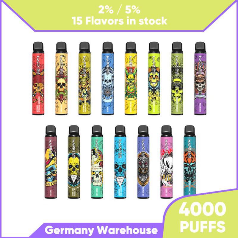 Disposable Ocitytimes Vape Happ 4000 E S 3500 Puffs Bar
