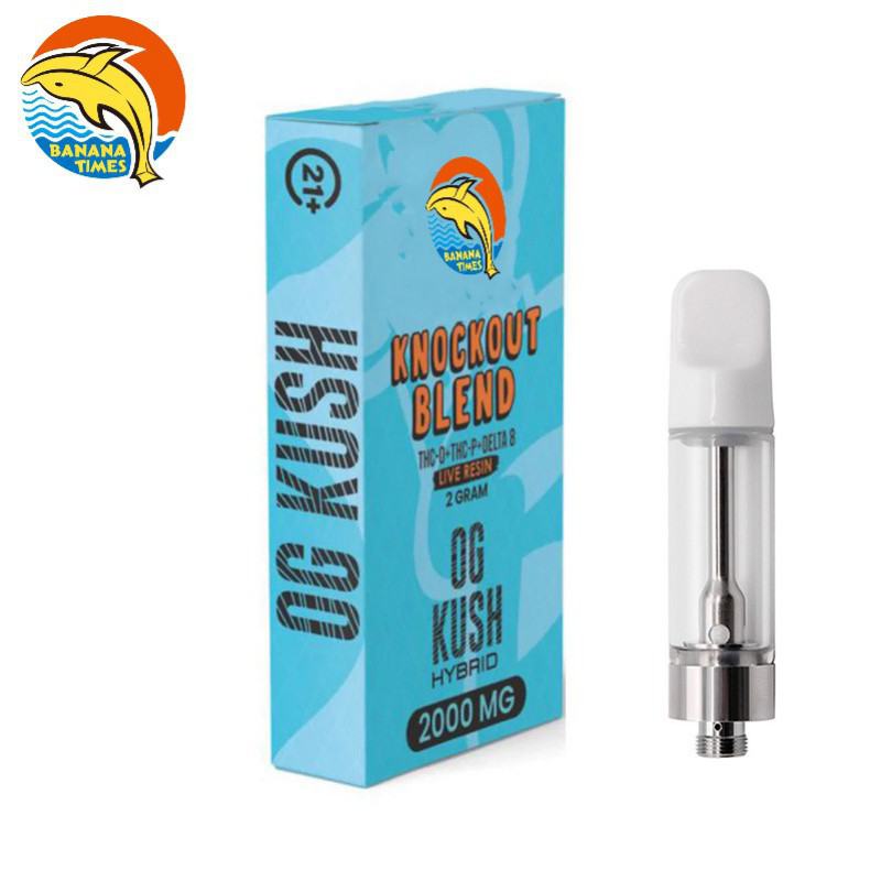 BANANATIMES/ Custom Pens Cx01 - Empty 510 Cartridge Hits Vape Puffs