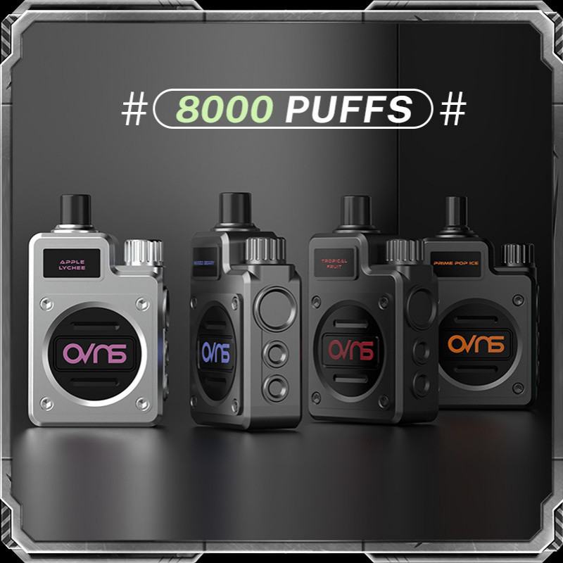 Disposable OVNS Vape Ovns Twin Turbo 306 8000 Puffs Pens