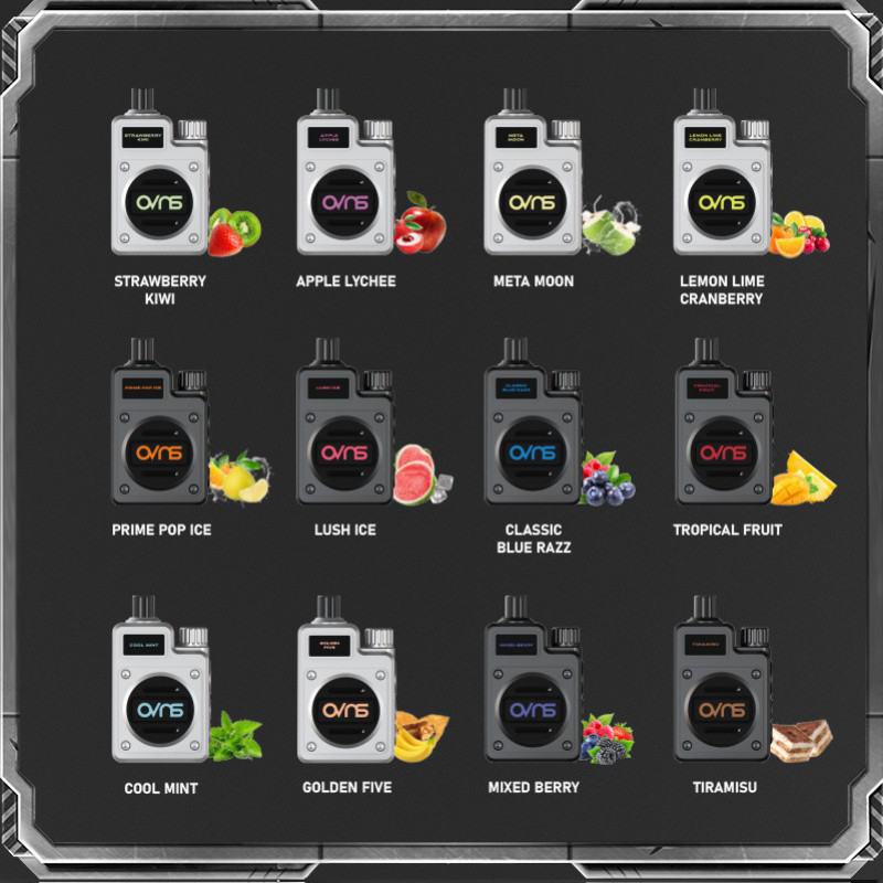Disposable OVNS Vape Ovns Twin Turbo 306 8000 Puffs Pens