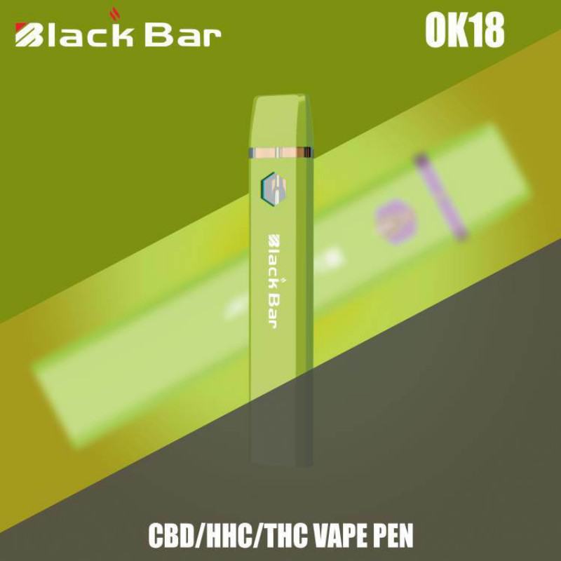 Puff Black & Support Customization Ok18 400-600 Puffs Disposable E-cigarette