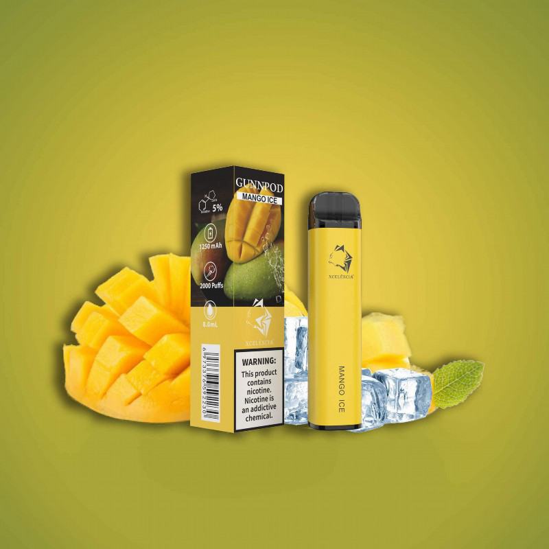 Gunn Pod Gunn Pod Disposable Devices 2000 Puffs Disposable E-cigarette Puff