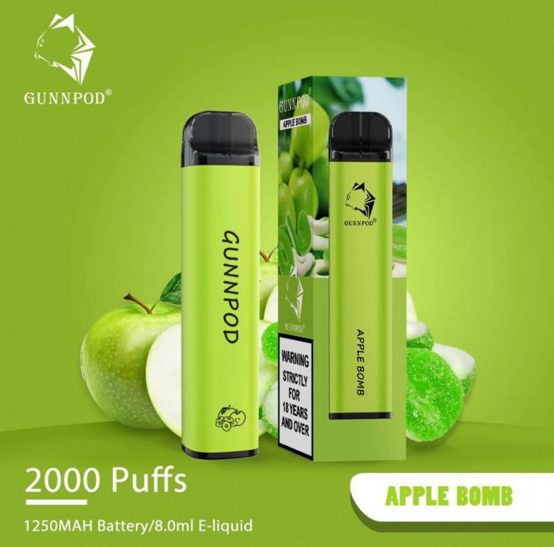 Gunn Pod Gunn Pod Disposable Devices 2000 Puffs Disposable E-cigarette Puff