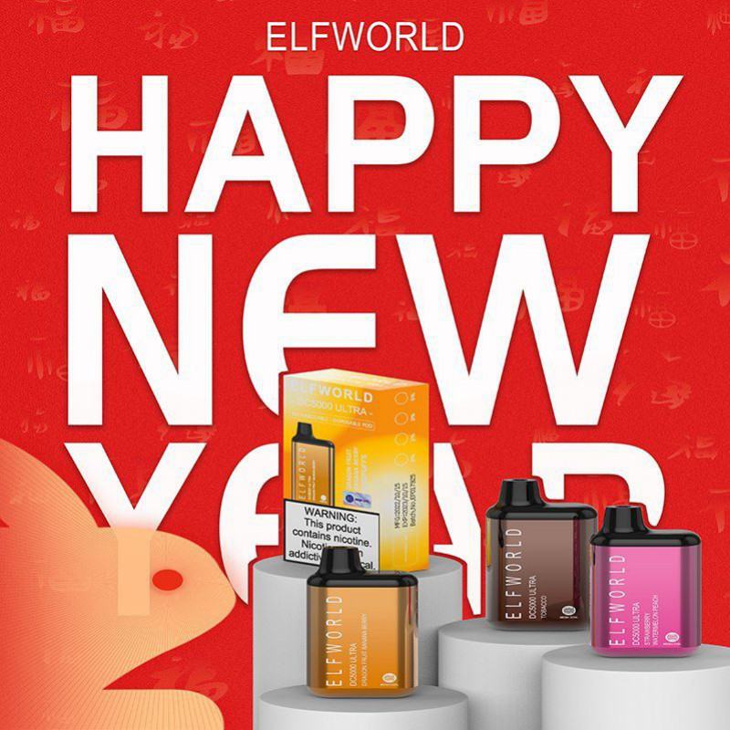 Elfworld Dc 15 Flavors 5000 Puffs Disposable Pen