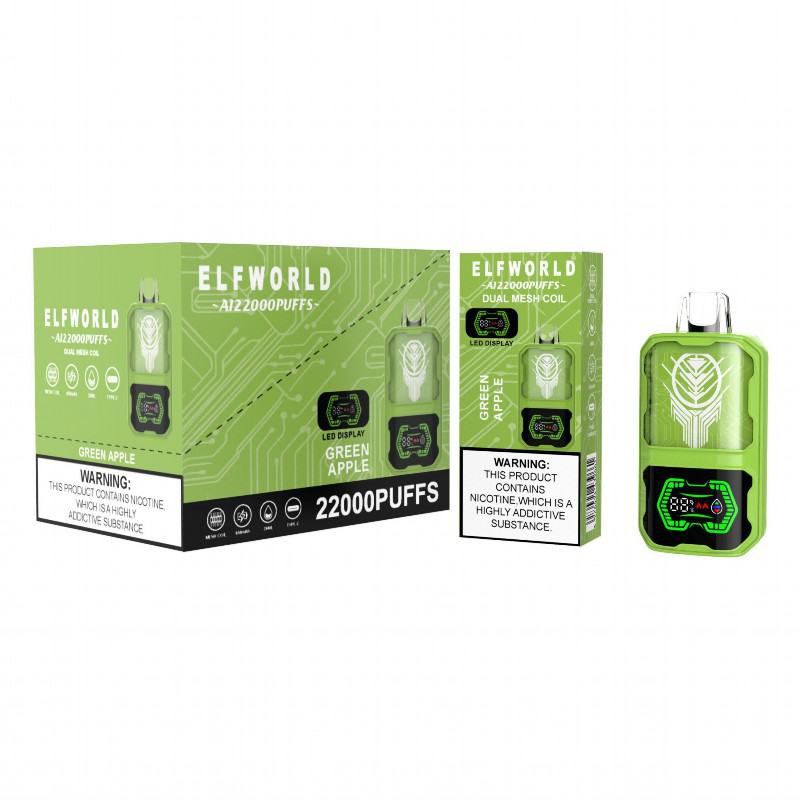 Disposable Aim Vape Elf World Ai 22000 Puffs Pen