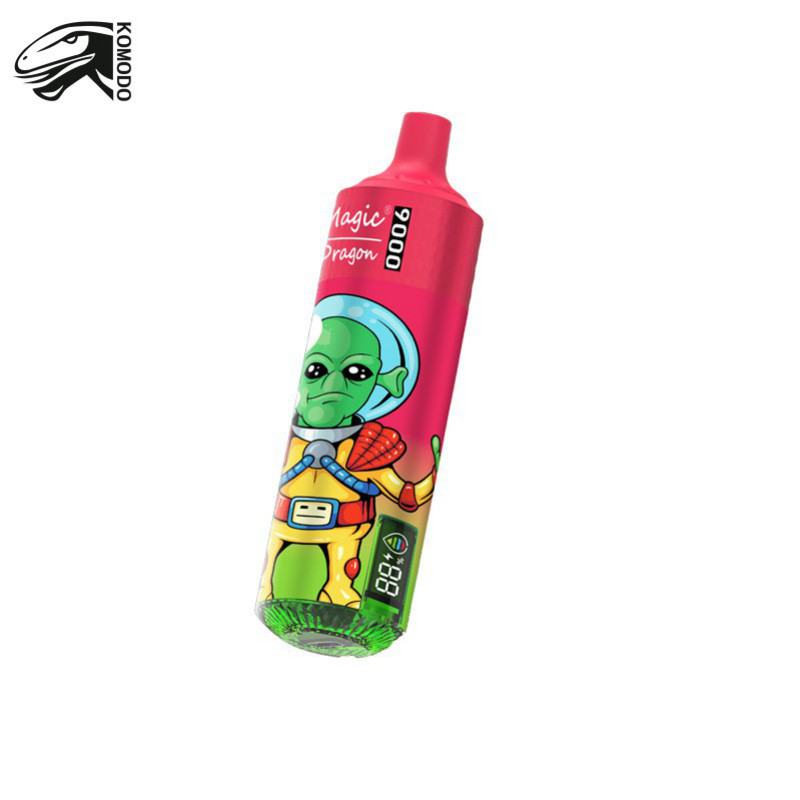 Komodo Magic Dragon 9k Pro 9k10k12k15k Puffs Smooth Hit Disposable Vape
