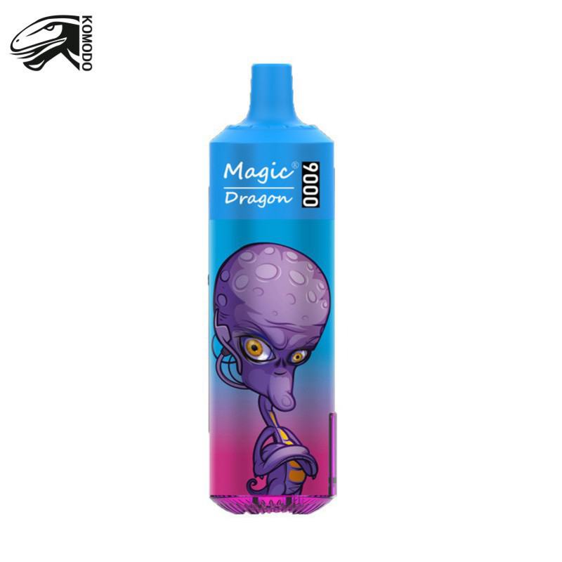 Komodo Magic Dragon 9k Pro 9k10k12k15k Puffs Smooth Hit Disposable Vape