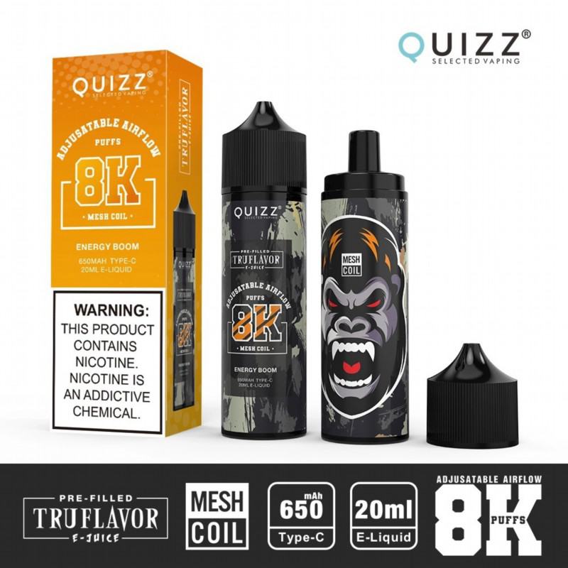 QUIZZ Pen Quizz 8000 Puffs