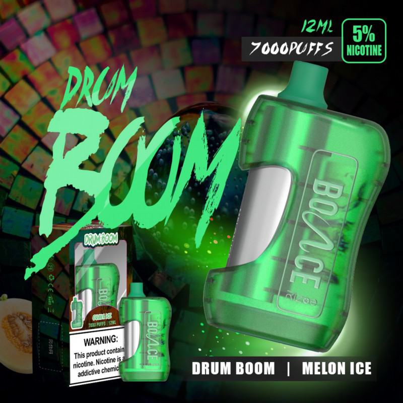 Vegas Disposable Vape Brands Bounce Drum Boom 7000