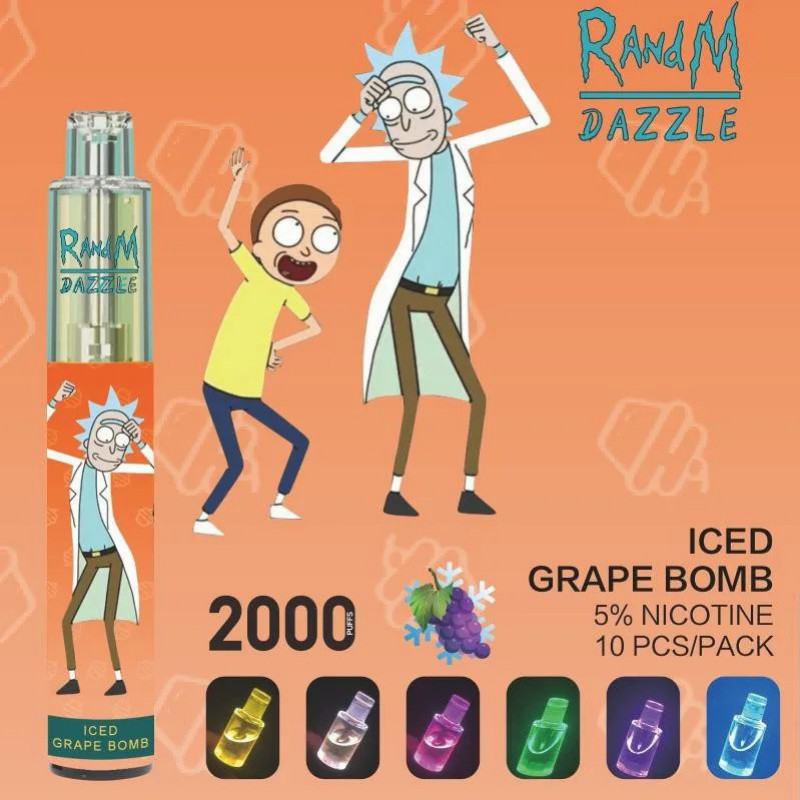 RANDM Puff Randm Dazzle 2000 Electronic Cigarette