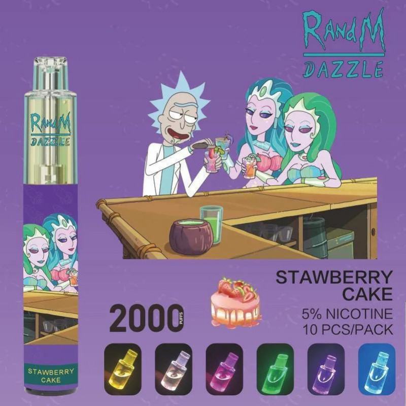 RANDM Puff Randm Dazzle 2000 Electronic Cigarette