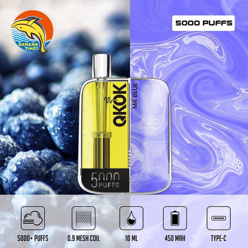 Bananatimes Jelly Box E Cig 5000 Puffs Vape Rechargeable