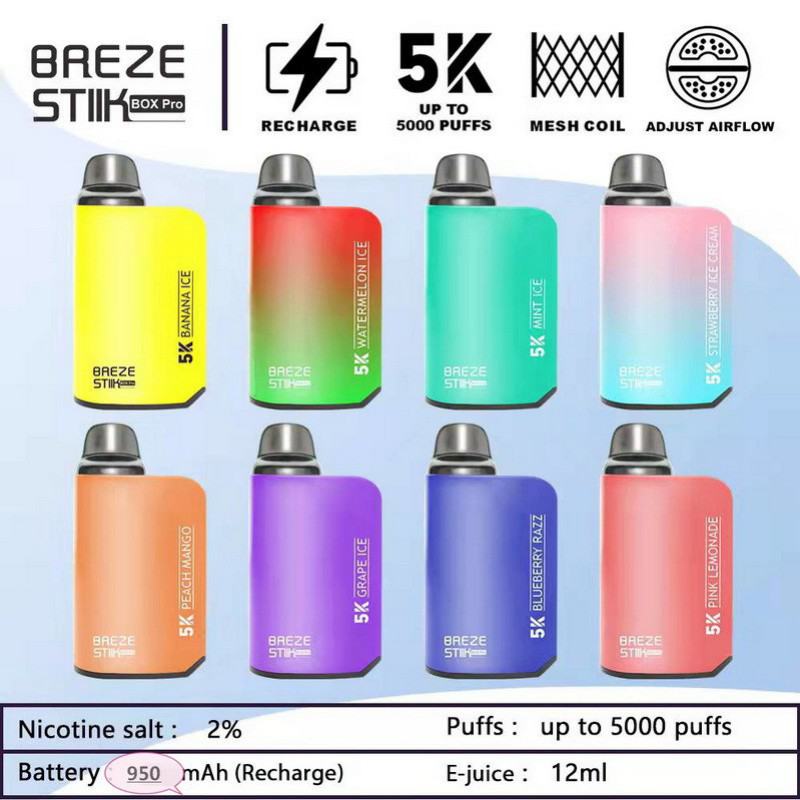Braze Stick box pro Pen Braze 5000 Disposable Vape