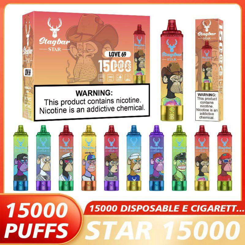 Vape Disposable Stag 0 15000 Puffs