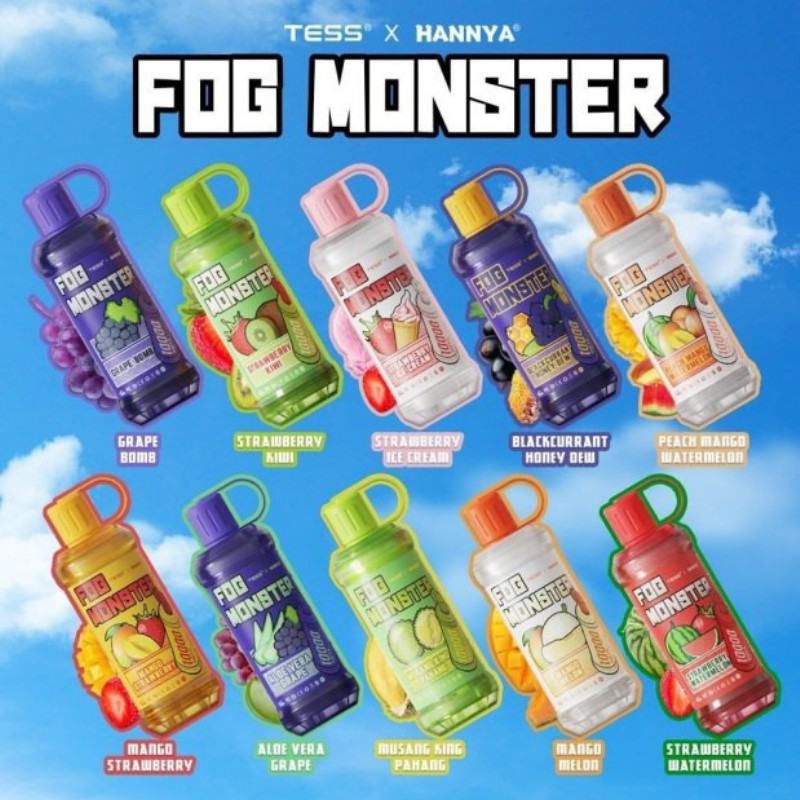 Disposable zbood Fog Monster 10000 Crystalfinishcrystalprocrystalpromaxcupdc Puffs Vapes