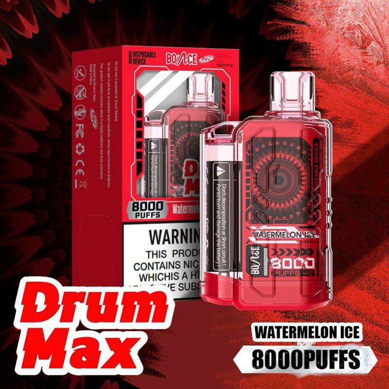 Bounce Bounce Drum Max 8000 Puffs Box