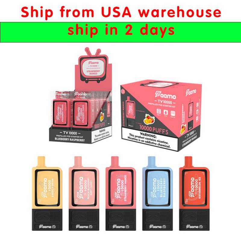 Support OEM Feemo Tv10000 10k Puffs Disposable Vape Brands