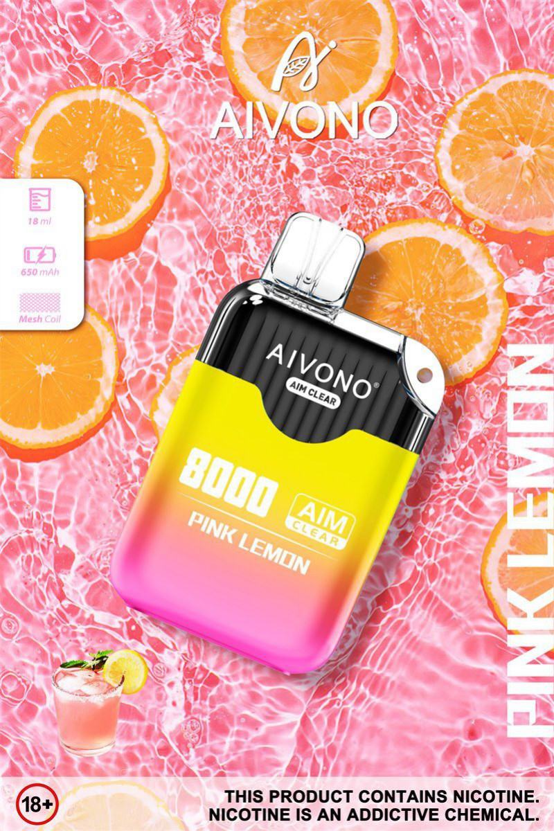 Smok Pen Aivono Aim Clear 8000 Puffs Hits Vape Puffs