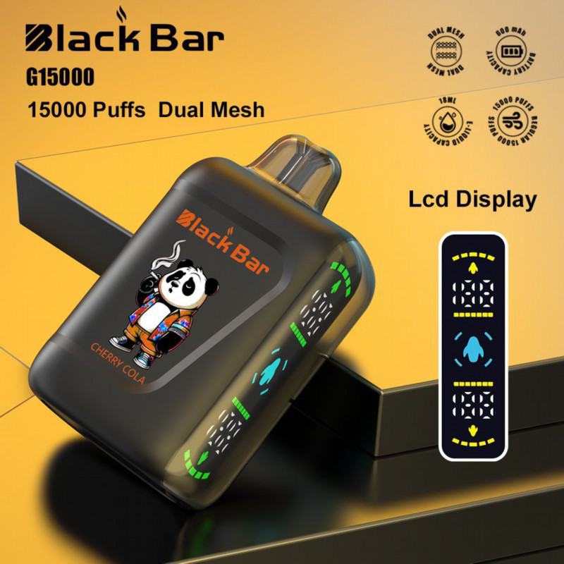 Black or Custom your brand Disposable Vape Pen G15 15000 Puffs