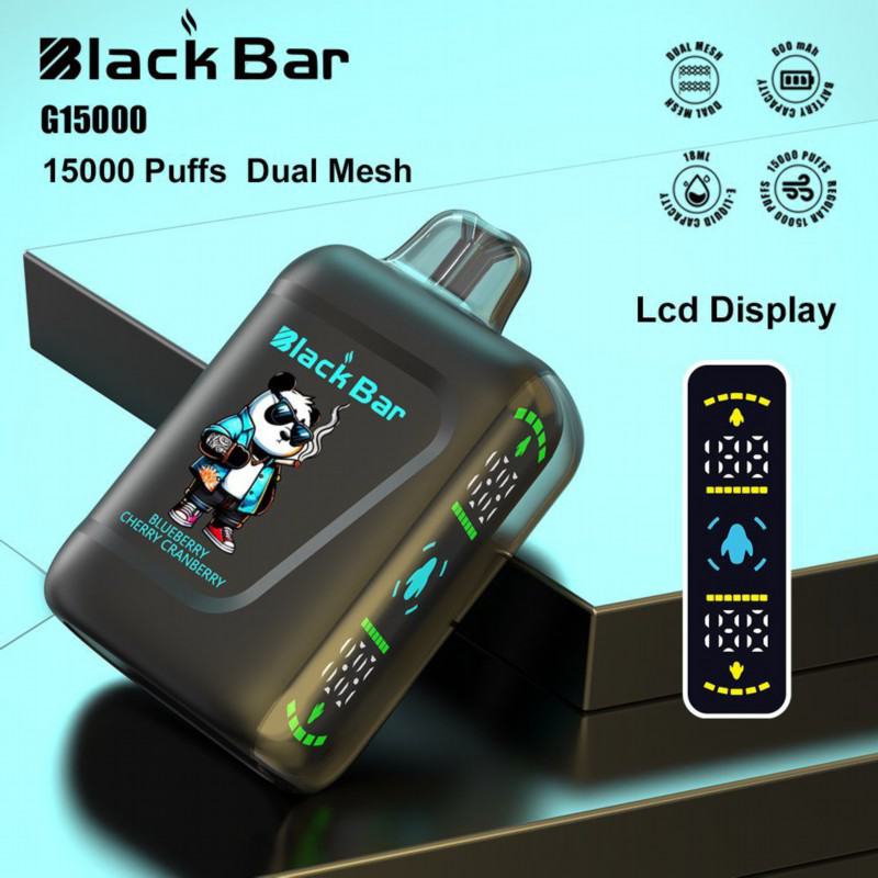 Black or Custom your brand Disposable Vape Pen G15 15000 Puffs
