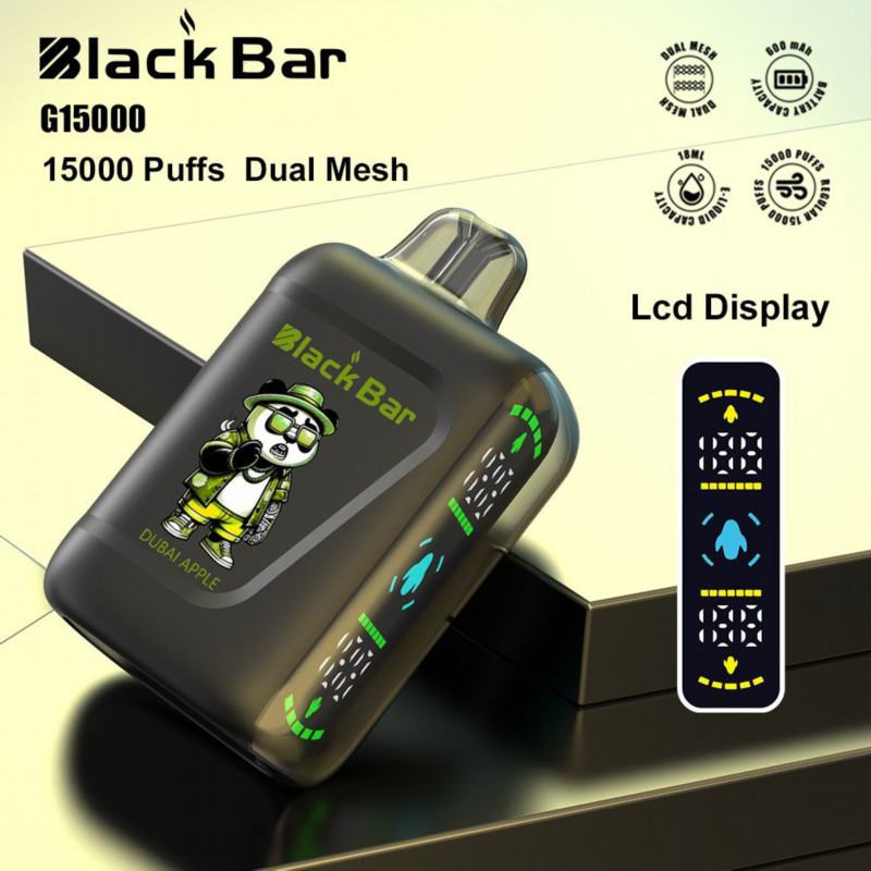 Black or Custom your brand Disposable Vape Pen G15 15000 Puffs