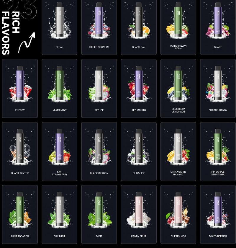 Hqd H106 9000 Puffs Vape