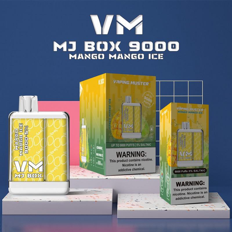 Vaping Muster Pen Vmmjbox 9000 Puffs Hits Vape Puffs