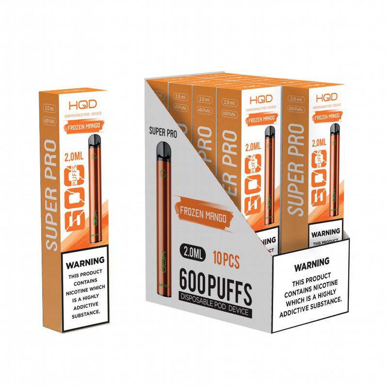 Disposable Hqd E-cigarette Super Pro Nicotine