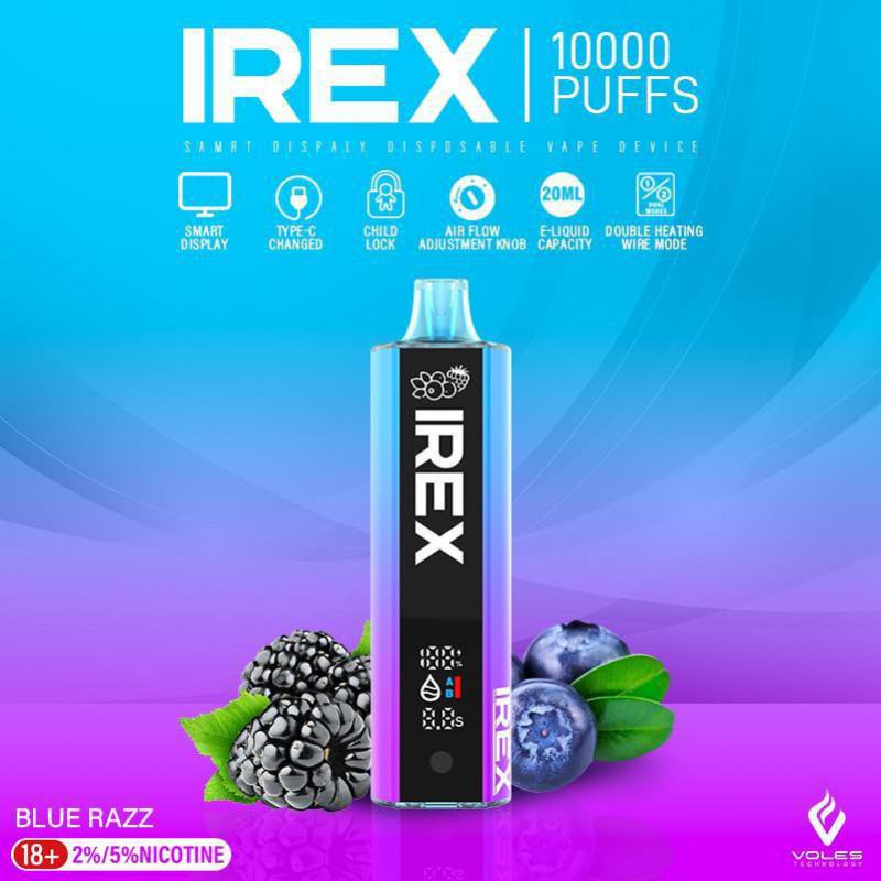 Disposable Vape Bars Irex 10000 Puffs