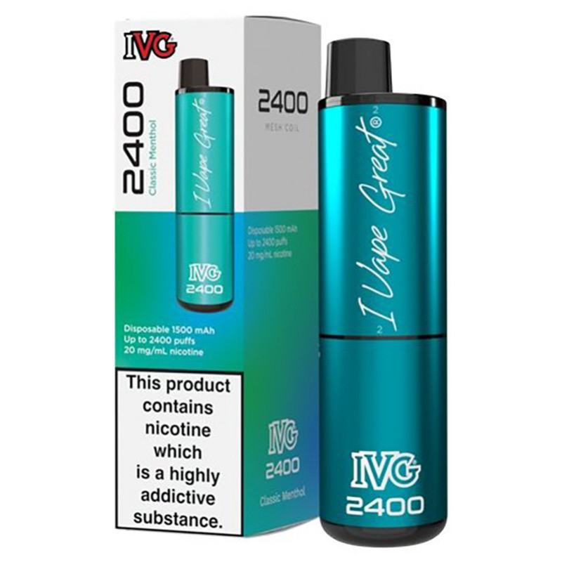 Volestech Pen Ivg 2400 Puffs Disposable Vape
