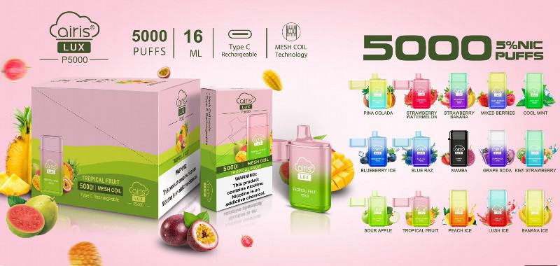 Airis Plus Airis Lux 5000 Puffs