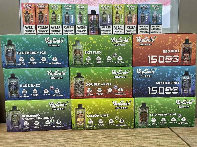 Vapsolo/custom Disposable Vape Vapsolo Super 15000 Puffs Brands