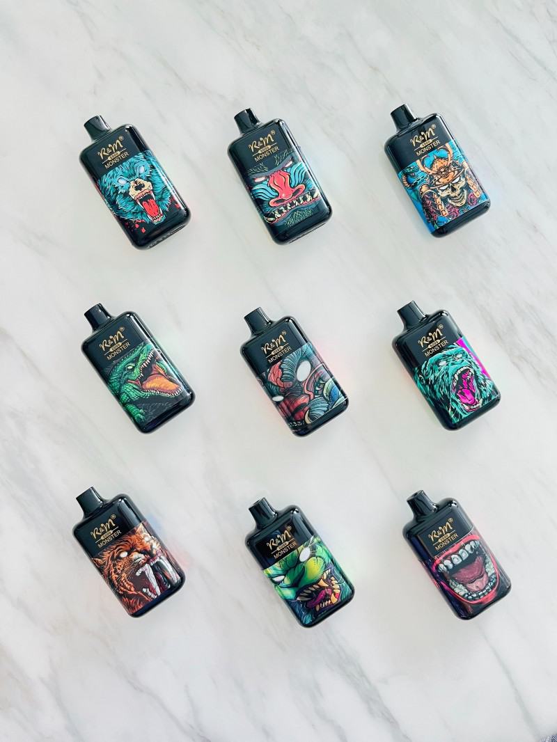 Disposable R&M SMOKE Vape Bar R&m Monster 6000