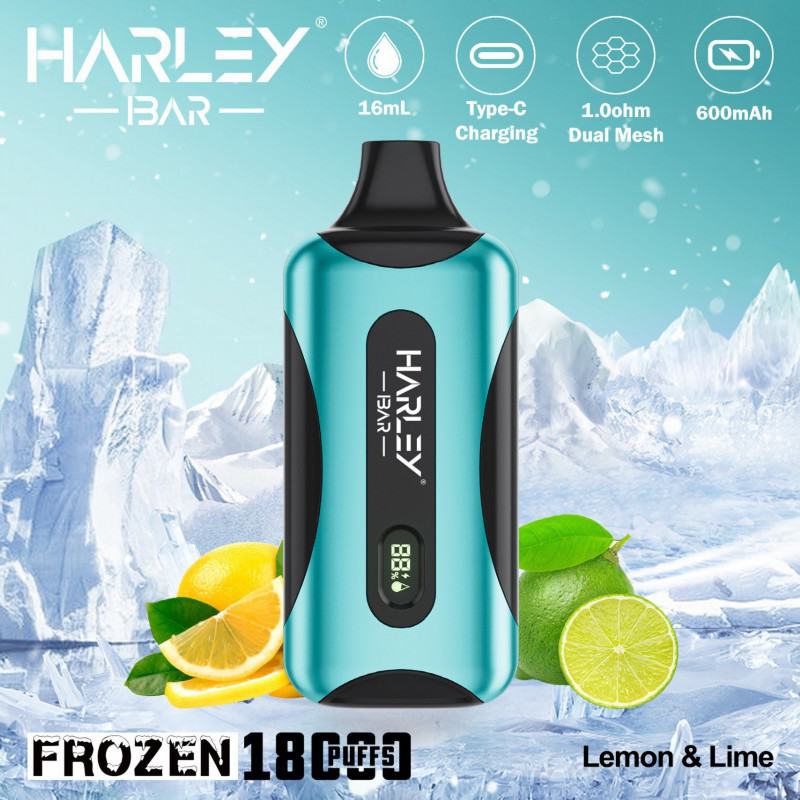 Disposable HARLEY Harley Frozen 18k Vape Brands