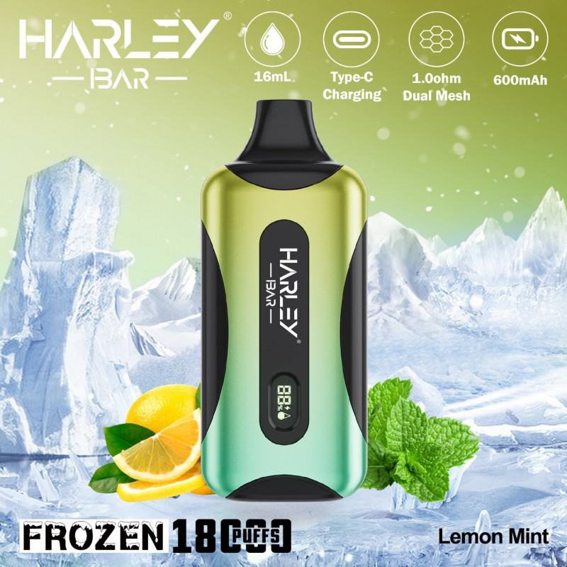 Disposable HARLEY Harley Frozen 18k Vape Brands